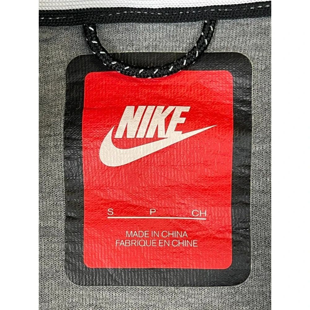 Nike Hoodie Adult Small Gray‎ Tech Fleece Oversized Full-Zip Cape Womens
